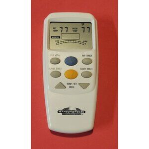 Harbor Breeze Ceiling Fan Remote Control  CHQ8BT7096T - for Parts or Repair